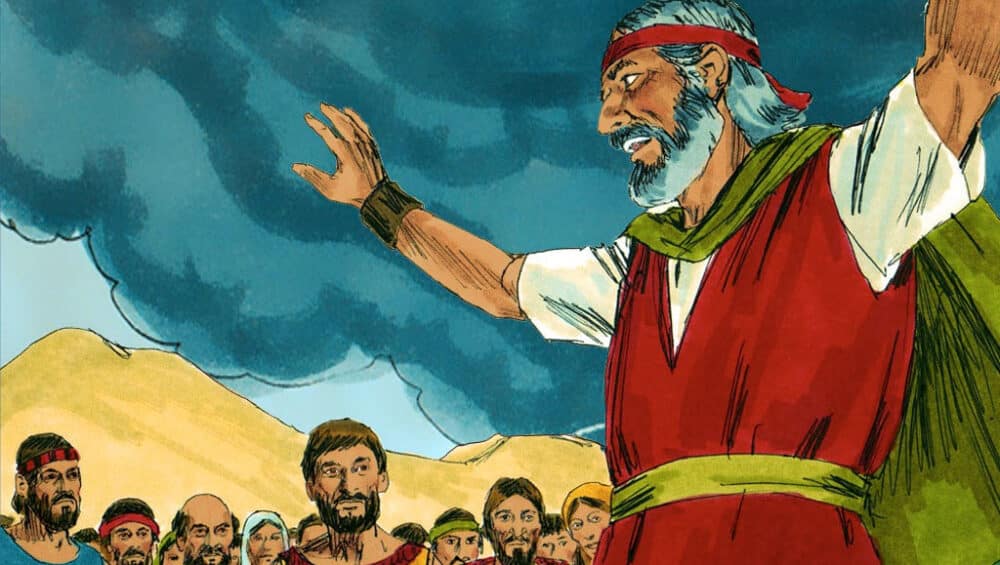 Redemption and blessings. Moses passed down all the laws from God to the Israelites Credit: Sweet Publishing / FreeBibleimages.org