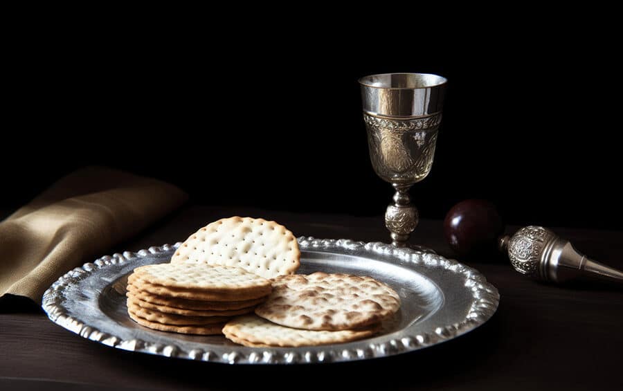 Tabernacle offerings. All offerings from the tribes of Israel to the Tabernacle where God resided were laid on a silver platter.