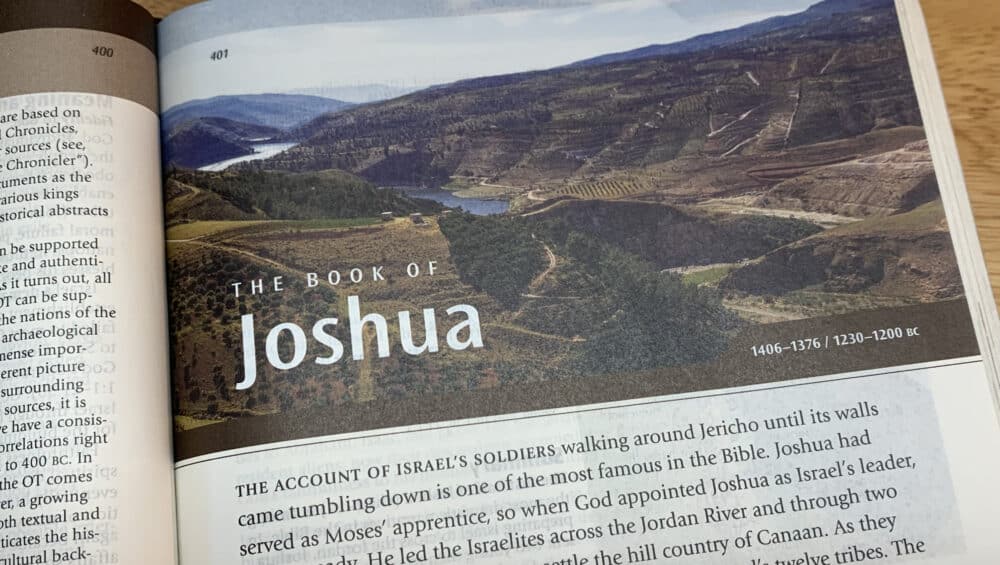 Moses dies Joshua leads