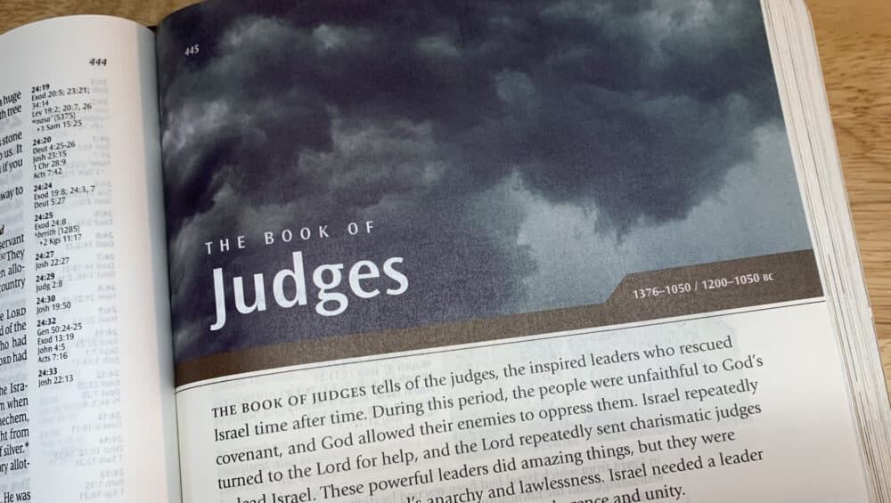 God appoints judges Book of Judges in the Bible