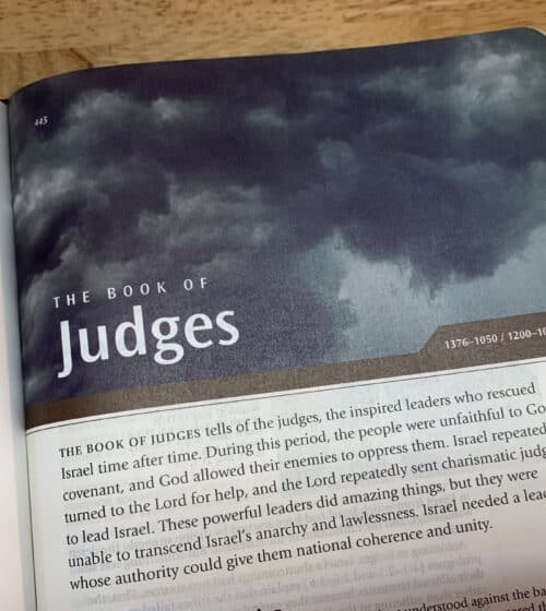 God appoints judges Book of Judges in the Bible